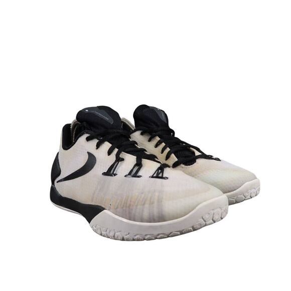 Nike Shoes Mens 5 Athletic Trainers Hyperchase TB Sneaker Basketball White Black main image 9